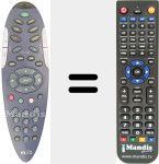 Replacement remote control for NTL (ver. 2)